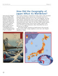 How Did the Geography of Japan Affect Its Worldview?