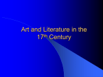Art and Literature in the 17th Century
