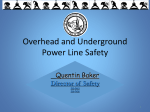 Overhead and Underground Power Lines