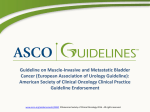 Guideline on Muscle-Invasive and Metastatic Bladder Cancer