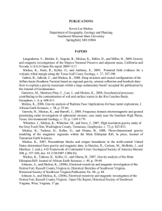 Mickus, K., Gabtni, H., and Jallouli, C., 2004. Gravity analysis of the