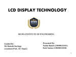LCD DISPLAY TECHNOLOGY