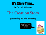 Greek god creation story and family tree 2011