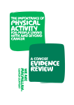 Physical activity evidence review