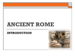 ancient rome - Mr. Champion