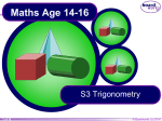 S3 Trigonometry