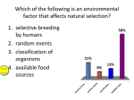 Which of the following is an environmental factor that affects natural