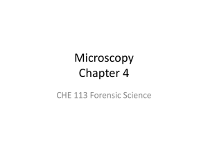 Chapter 4-Microscopes