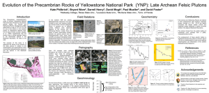 Evolution of the Precambrian Rocks of Yellowstone National Park