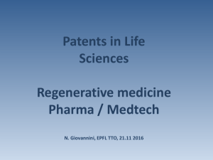 Patent presentation from Natalia Giovannini  - LBNC