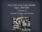 The Crisis of the Later Middle Ages, 1300-1450