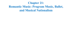 Chapter 12: Romantic Orchestral Music