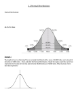 2.2 Normal Distributions