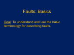 Faults: Basics