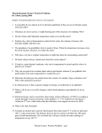 Thermodynamics Exam 1 Info/Problems