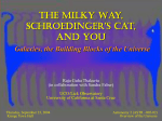 The Milky Way, Schroedinger`s Cat, and You
