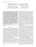 Decision Trees for Uncertain Data