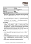 Job description and person specification template