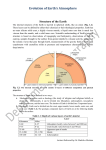 Evolution of Earth`s Atmosphere