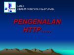 HTTP (HYPERTEXT TRANSFER PROTOCOL)
