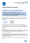 Palliative Lung radiotherapy