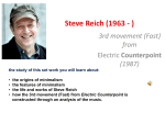 "Electric Counterpoint" Powerpoint