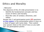 2.1 Ethics and Morality - KSU Web Home