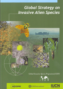 (2001) Global Strategy on Invasive Alien Species.