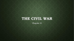 The Civil War - Mr. Howard`s Social Studies
