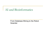 AI and Bioinformatics
