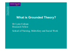 What is Grounded Theory?