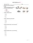 GEOL 106 Mid Term I KEY