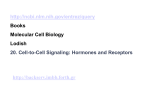 Figure 20-5. Common intracellular signaling proteins.