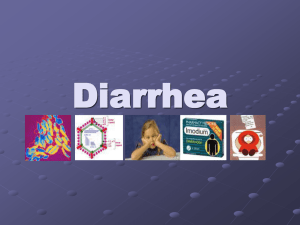 In diarrhoea