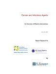 Cancer and Infectious Agents
