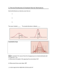 2.2 – Normal Distribution Notes