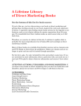 A Lifetime Library of Direct Marketing Books