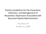 Practice Guidelines for the Prevention, Dectection, and Management