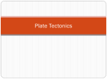 Plate Tectonics - vandek58