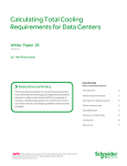 Calculating Total Cooling Requirements for Data Centers