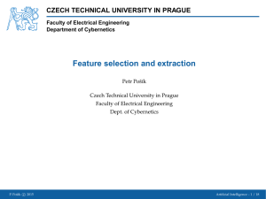 Feature selection and extraction