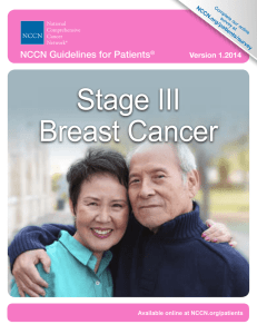 Stage III Breast Cancer