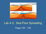 Lab 4-3: Sea-Floor Spreading