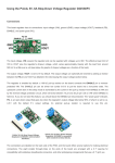 Decreasing the output voltage