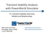 Transient Stability Analysis with PowerWorld Simulator