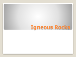 2.5 Igneous Rocks