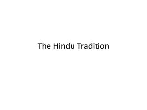 The Hindu Tradition