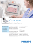 Critical Values - Philips InCenter