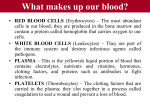 What are blood types?