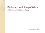 Biohazard and Sharps Safety